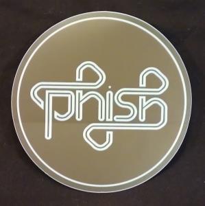 Phish Puck Sticker Gold